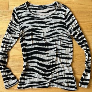 Forever 21 Leopard Long-sleeve Shirt